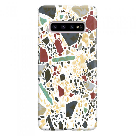 SAMSUNG - Galaxy S10 Plus - 3D Snap Case - Terrazzo Design IX
