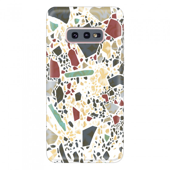 SAMSUNG - Galaxy S10e - Soft Clear Case - Terrazzo Design IX