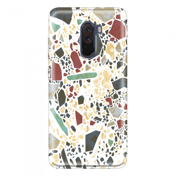 XIAOMI - Pocophone F1 - Soft Clear Case - Terrazzo Design IX