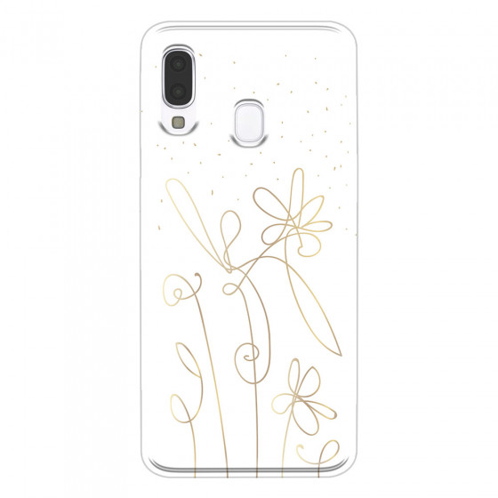 SAMSUNG - Galaxy A40 - Soft Clear Case - Up To The Stars