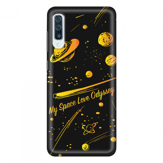 SAMSUNG - Galaxy A70 - Soft Clear Case - Dark Space Odyssey