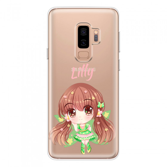 SAMSUNG - Galaxy S9 Plus - Soft Clear Case - Chibi Lilly