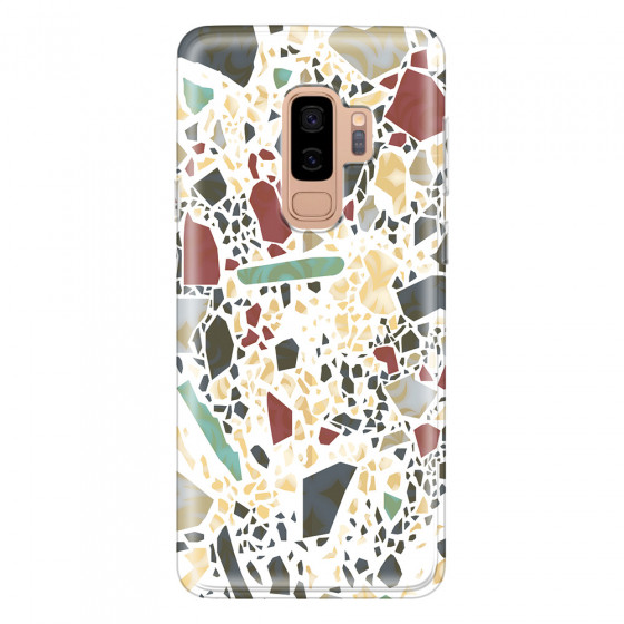 SAMSUNG - Galaxy S9 Plus - Soft Clear Case - Terrazzo Design IX