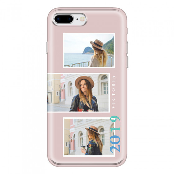APPLE - iPhone 8 Plus - Soft Clear Case - Victoria