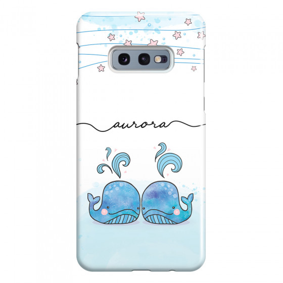 SAMSUNG - Galaxy S10e - 3D Snap Case - Little Whales