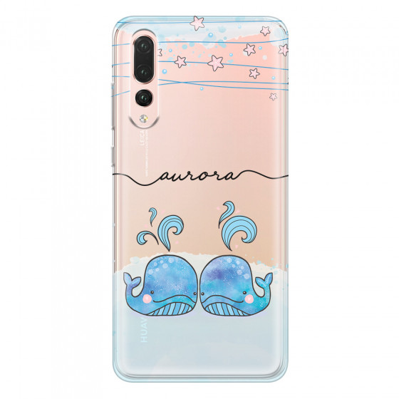 HUAWEI - P20 Pro - Soft Clear Case - Little Whales