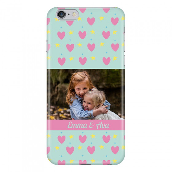 APPLE - iPhone 6S Plus - 3D Snap Case - Heart Shaped Photo