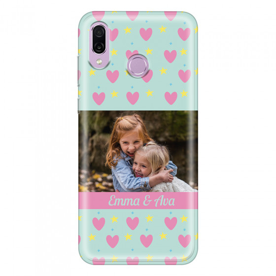 HONOR - Honor Play - Soft Clear Case - Heart Shaped Photo