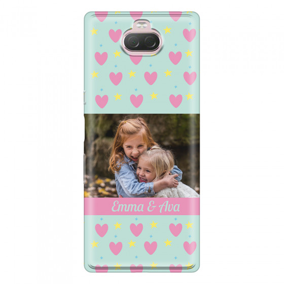 SONY - Sony 10 Plus - Soft Clear Case - Heart Shaped Photo