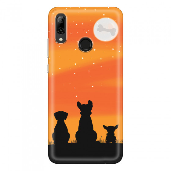 HUAWEI - P Smart 2019 - Soft Clear Case - Dog's Desire Orange Sky