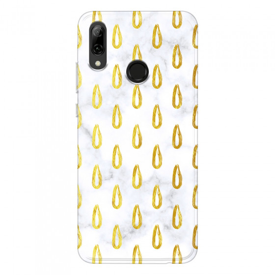 HUAWEI - P Smart 2019 - Soft Clear Case - Marble Drops