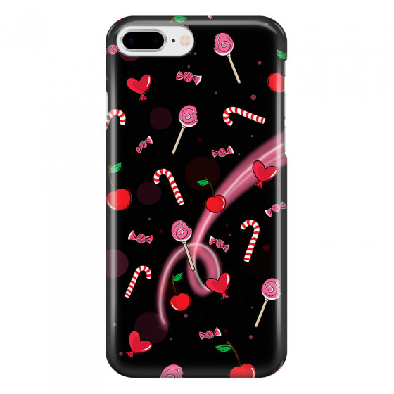 APPLE - iPhone 8 Plus - 3D Snap Case - Candy Black