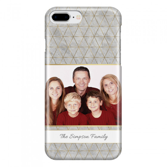 APPLE - iPhone 8 Plus - 3D Snap Case - Happy Family