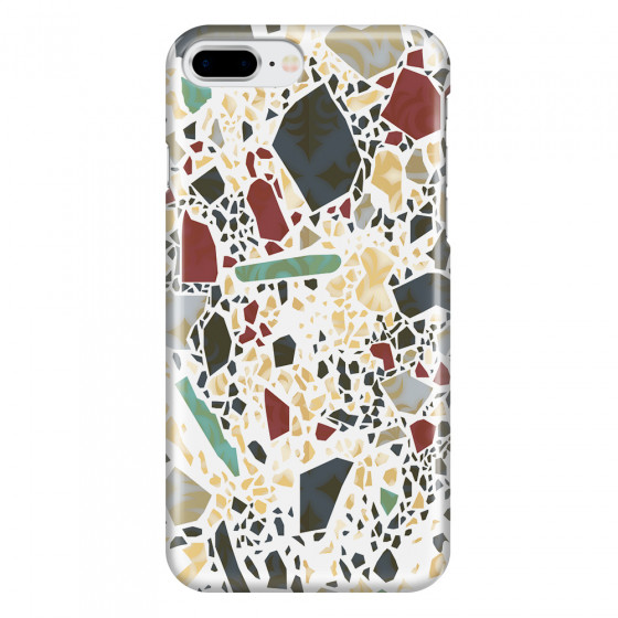 APPLE - iPhone 8 Plus - 3D Snap Case - Terrazzo Design IX