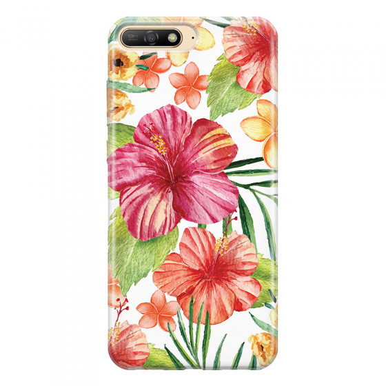 HUAWEI - Y6 2018 - Soft Clear Case - Tropical Vibes