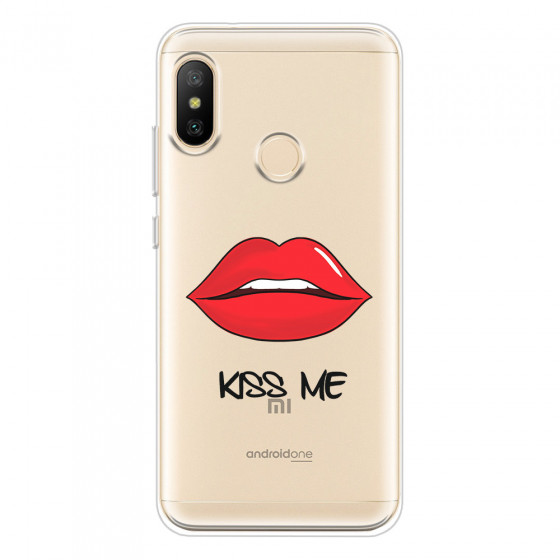 XIAOMI - Mi A2 - Soft Clear Case - Kiss Me