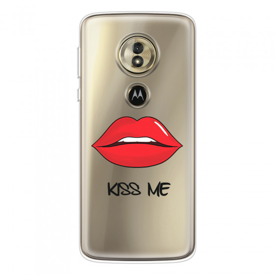 MOTOROLA by LENOVO - Moto G6 Play - Soft Clear Case - Kiss Me