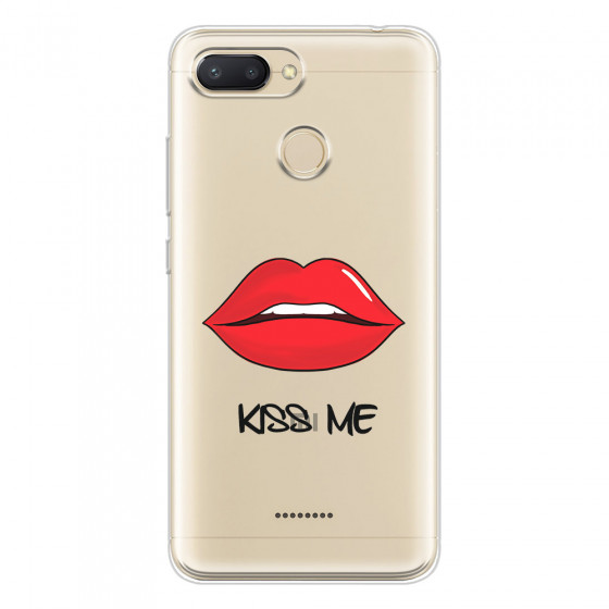 XIAOMI - Redmi 6 - Soft Clear Case - Kiss Me