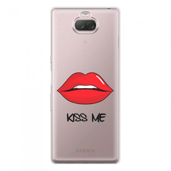 SONY - Sony 10 Plus - Soft Clear Case - Kiss Me