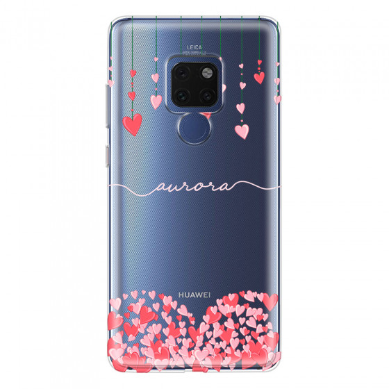 HUAWEI - Mate 20 - Soft Clear Case - Light Love Hearts Strings