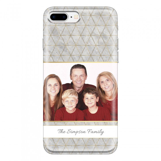 APPLE - iPhone 7 Plus - Soft Clear Case - Happy Family