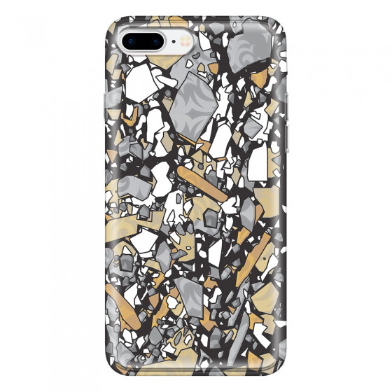 APPLE - iPhone 7 Plus - Soft Clear Case - Terrazzo Design I