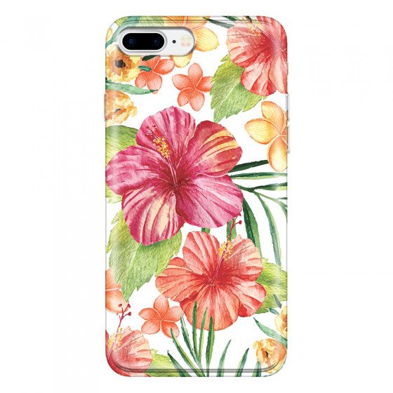 APPLE - iPhone 7 Plus - Soft Clear Case - Tropical Vibes