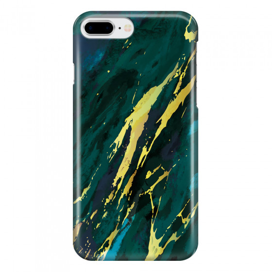 APPLE - iPhone 7 Plus - 3D Snap Case - Marble Emerald Green