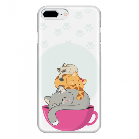 APPLE - iPhone 7 Plus - 3D Snap Case - Sleep Tight Kitty