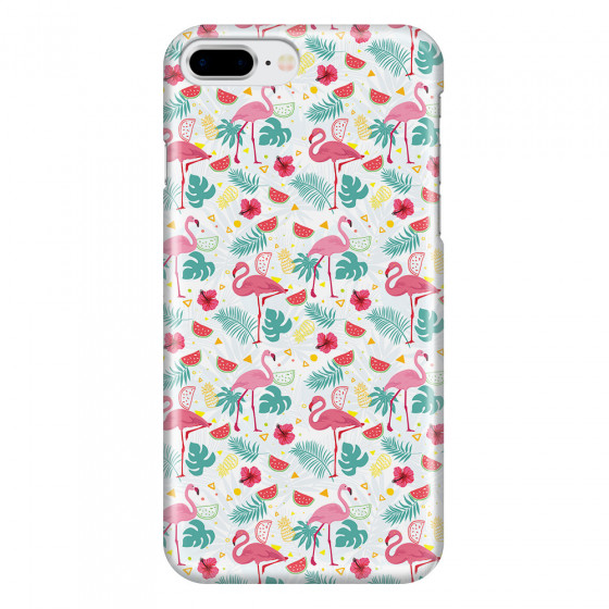 APPLE - iPhone 7 Plus - 3D Snap Case - Tropical Flamingo II