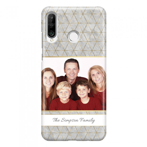HUAWEI - P30 Lite - 3D Snap Case - Happy Family