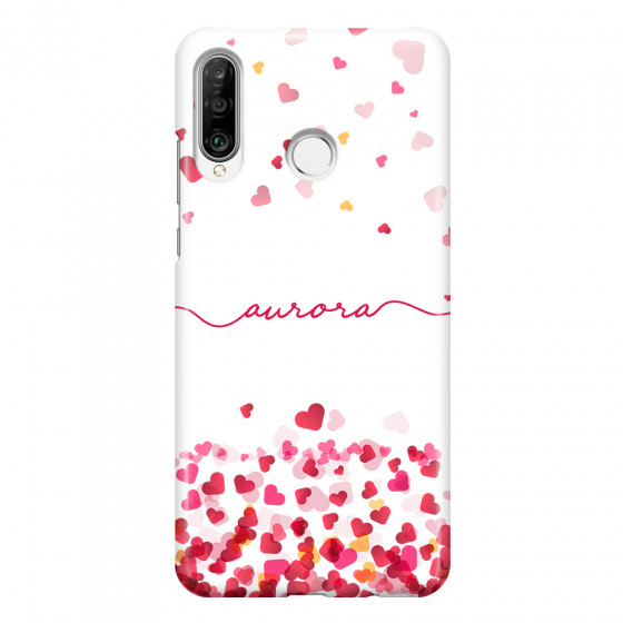 HUAWEI - P30 Lite - 3D Snap Case - Scattered Hearts
