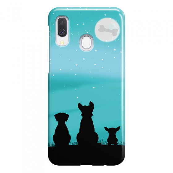 SAMSUNG - Galaxy A40 - 3D Snap Case - Dog's Desire Blue Sky