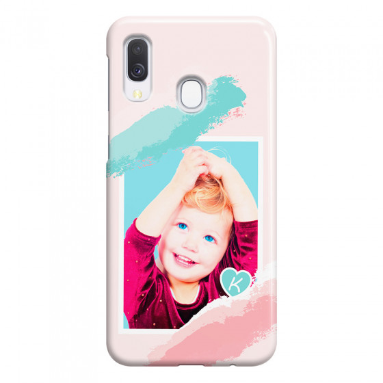 SAMSUNG - Galaxy A40 - 3D Snap Case - Kids Initial Photo