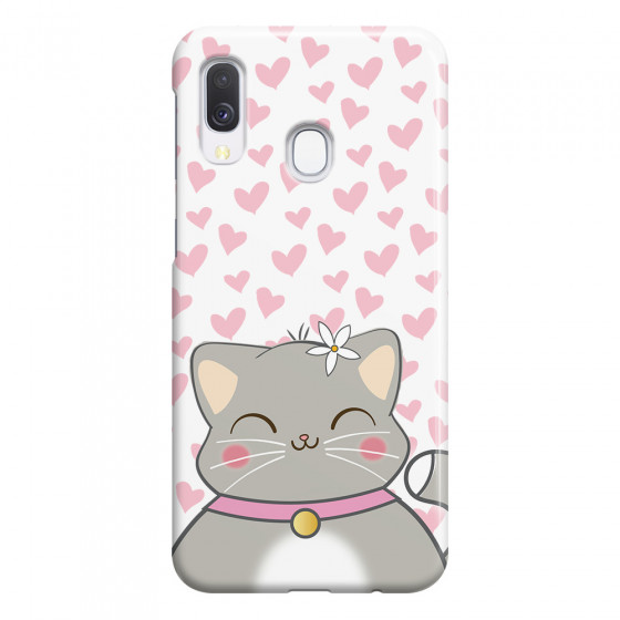 SAMSUNG - Galaxy A40 - 3D Snap Case - Kitty