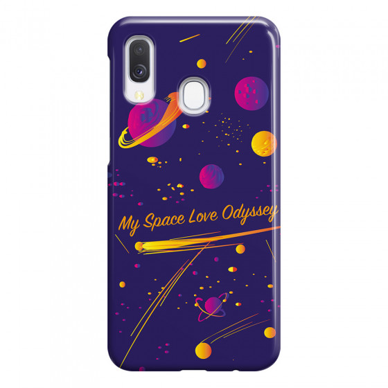 SAMSUNG - Galaxy A40 - 3D Snap Case - Love Space Odyssey