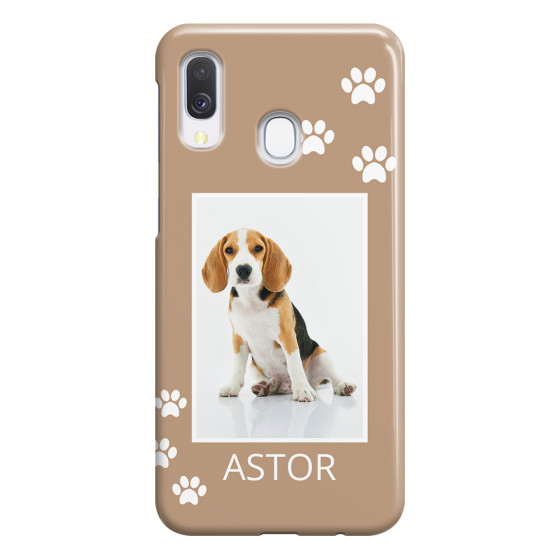 SAMSUNG - Galaxy A40 - 3D Snap Case - Puppy