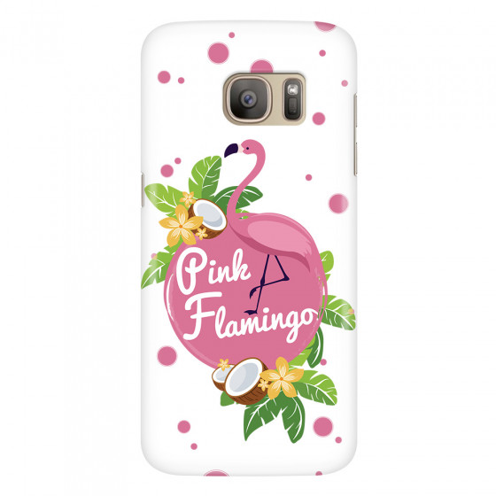 SAMSUNG - Galaxy S7 - 3D Snap Case - Pink Flamingo