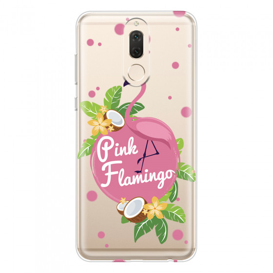 HUAWEI - Mate 10 lite - Soft Clear Case - Pink Flamingo