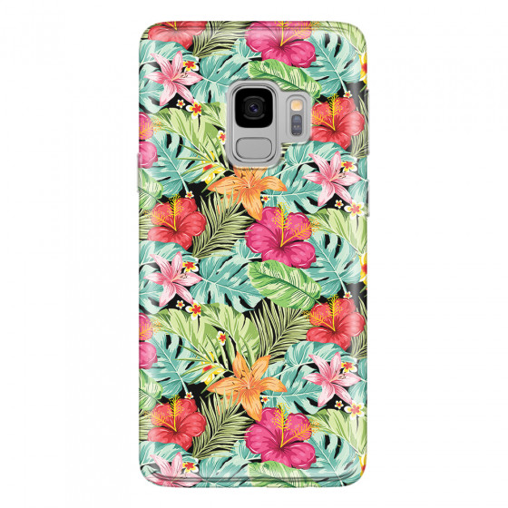SAMSUNG - Galaxy S9 - Soft Clear Case - Hawai Forest