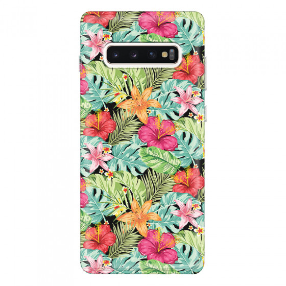 SAMSUNG - Galaxy S10 Plus - Soft Clear Case - Hawai Forest