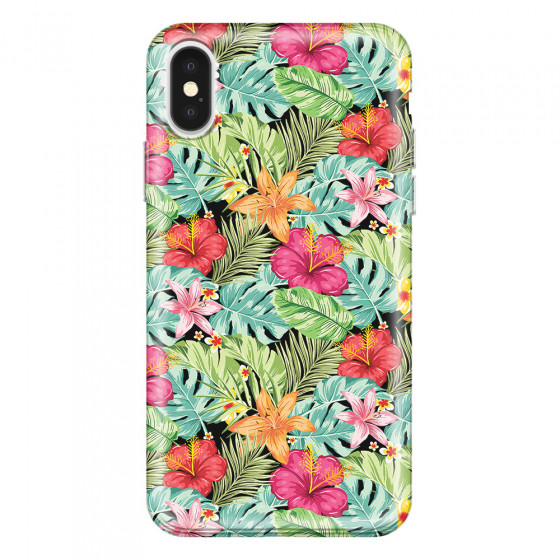APPLE - iPhone X - Soft Clear Case - Hawai Forest