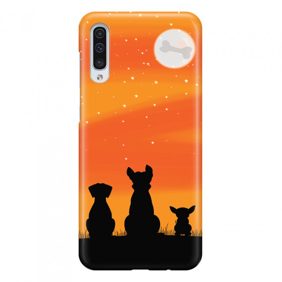 SAMSUNG - Galaxy A50 - 3D Snap Case - Dog's Desire Orange Sky