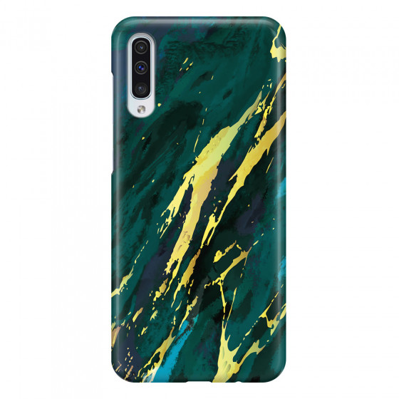 SAMSUNG - Galaxy A50 - 3D Snap Case - Marble Emerald Green
