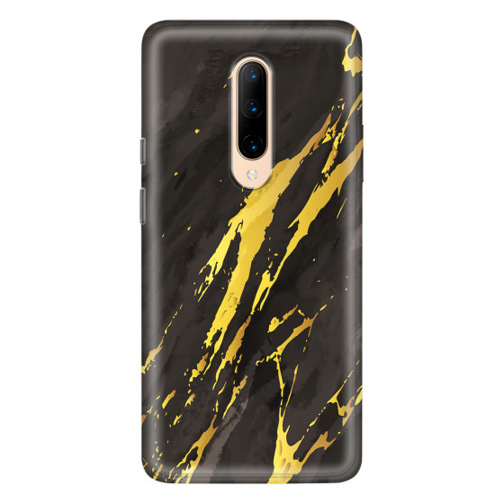 ONEPLUS - OnePlus 7 Pro - Soft Clear Case - Marble Castle Black