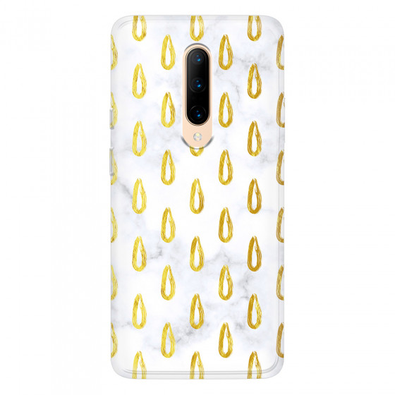 ONEPLUS - OnePlus 7 Pro - Soft Clear Case - Marble Drops