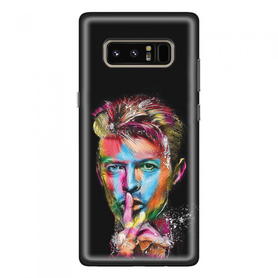 SAMSUNG - Galaxy Note 8 - Soft Clear Case - Silence Please