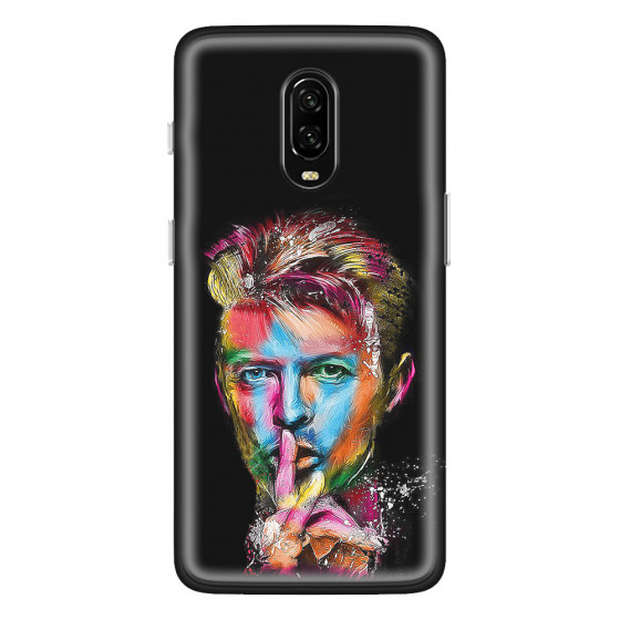 ONEPLUS - OnePlus 6T - Soft Clear Case - Silence Please