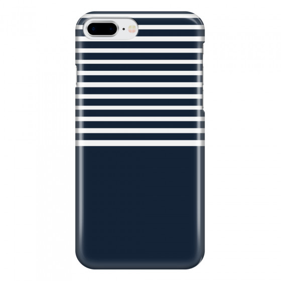 APPLE - iPhone 8 Plus - 3D Snap Case - Life in Blue Stripes