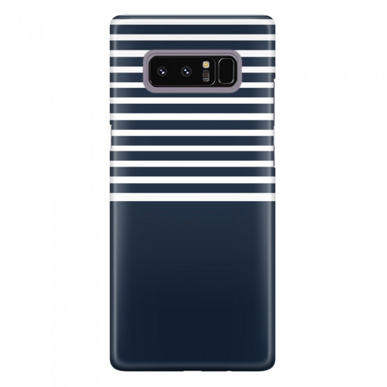 Shop by Style - Custom Photo Cases - SAMSUNG - Galaxy Note 8 - 3D Snap Case - Life in Blue Stripes